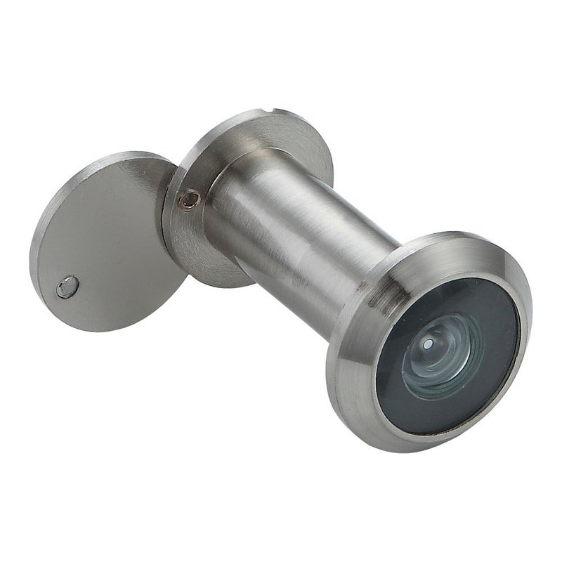 Forliggio Peephole Front Door Viewer with Privacy Cover, One-Way 220 Degrees in Satin Nickle - Image 2